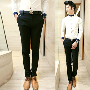 Pantalon cuir homme serré pour jeunesse - Ref 1488245 Image 13