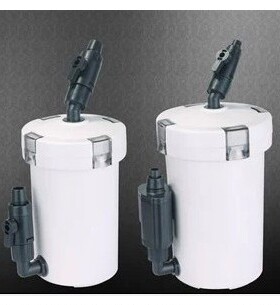 森森HW-602B 鱼缸带动力外置过滤桶/水族箱过滤器 带水管 白色