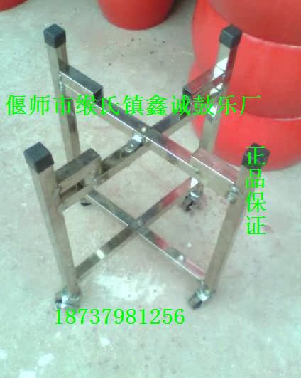 不锈钢平放鼓架6寸7寸8寸9寸10寸12寸14寸16寸18寸堂鼓扁鼓盘鼓架