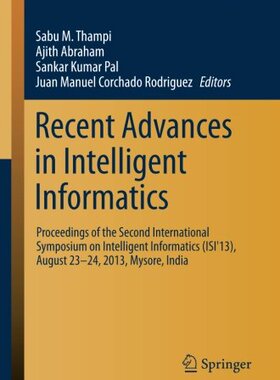 【预订】Recent Advances in Intelligent Informatics