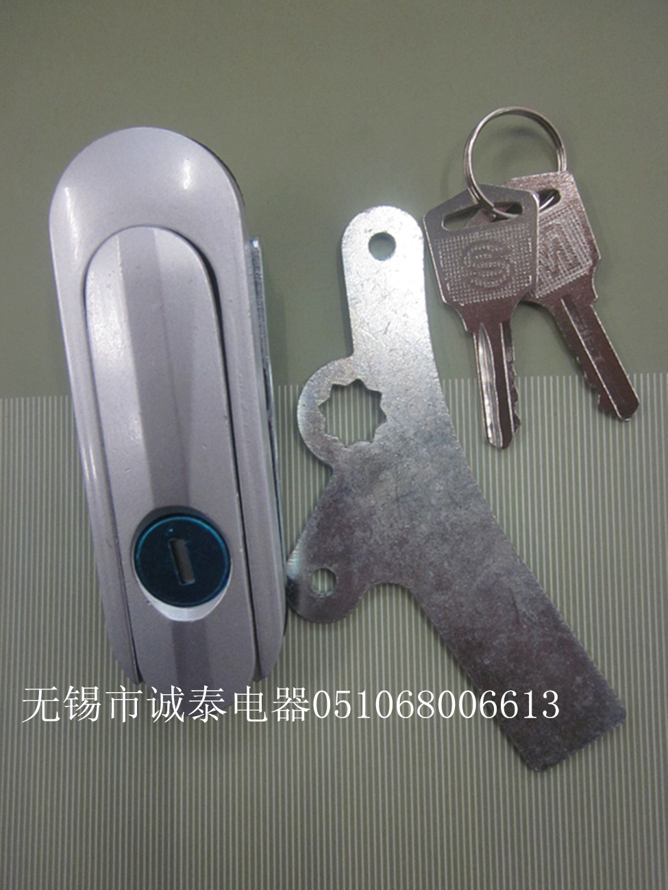 配电柜锁 平面锁 机械锁 电器成套装置专用门锁AB403-1 带钥匙