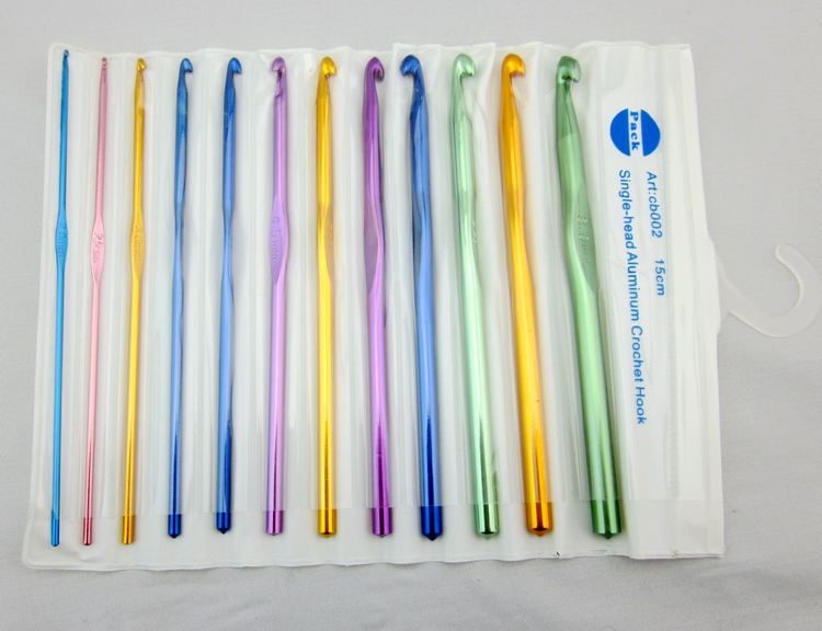 整套钩针  单头钩针氧化铝钩针套装