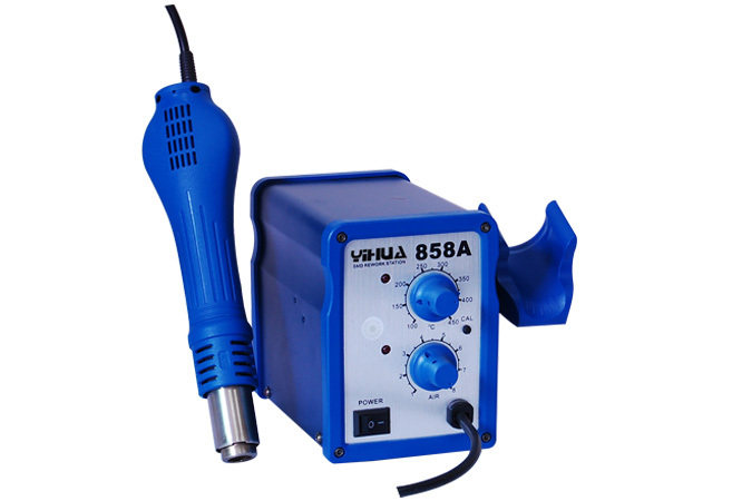 【厂家直销】 YH-858A热风无铅拆焊台(合金材料)主板维修热风枪