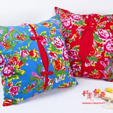 盘扣 对襟 抱枕套/靠垫套(一只的价格)