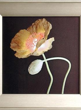 翡冷翠现代银 高品位装饰画 宜家油画 D00153B 眷恋B