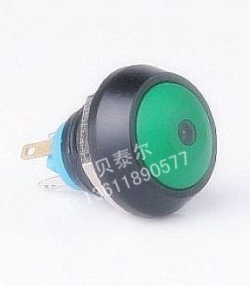 【红波按钮】HBGQ12B-10D/J/A(GQ12B-10D/J/A) 12mm球形 金属按钮