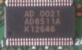 二手拆机 AD8511A AD8511ARUZ TSSOP48封装+