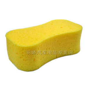 KTM 泡沫丰富粗孔大8字洗车海绵 洗车绵 8字麦芽绵 单个