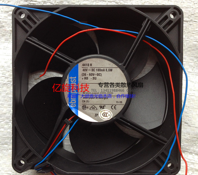 德国ebmpapst 4418H 风机 变频器 光伏逆变器 APF SVG 散热风扇