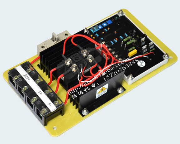 SAVRB-75A有刷发电机AVR 75A励磁调节器 无副绕组发电机 220V