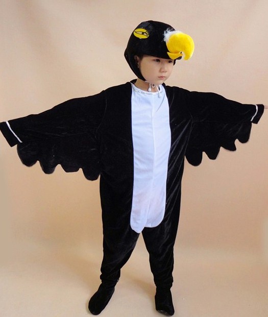 儿童动物老鹰捉小鸡舞蹈演出服饰