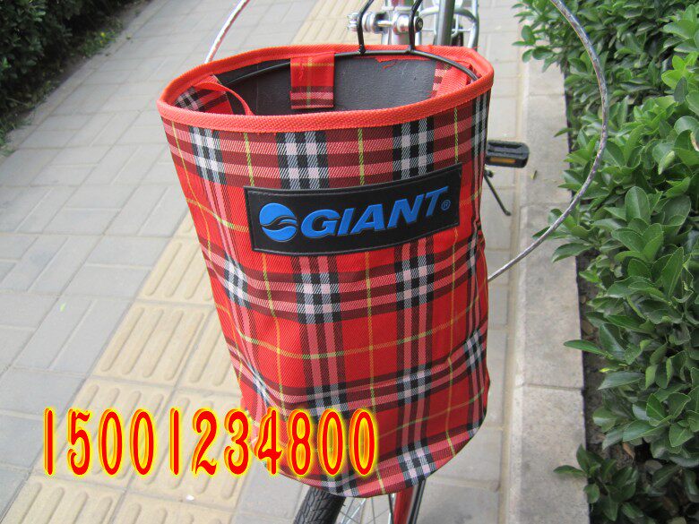 Panier pour vélo GIANT en toile - Ref 2260789 Image 1