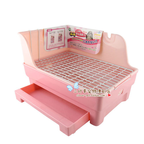 MR-381 Marukan马卡 抽屉式兔厕所 （兔兔用品）清仓