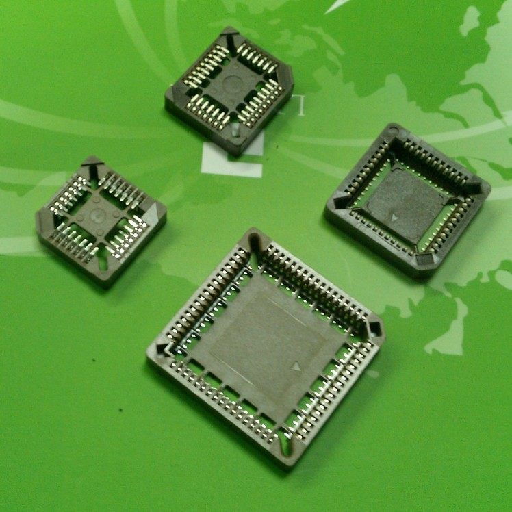 原装台湾正凌精工/Nextron PLCC座 贴片SMT 20/28/32/44/68P