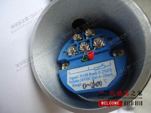 (厂家直销)一体化热电阻 Pt100温度变送器 WZPB-231 螺纹按装