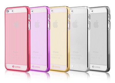 正品comma适用于iphone5s手机壳苹果5s手机超薄透明保护套清雅
