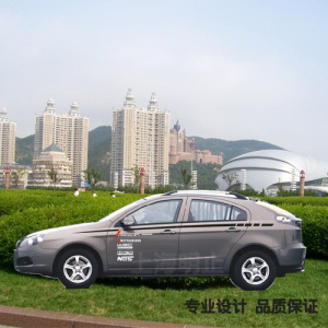 汽车整车拉花 车身贴 腰线 长安CX30车身贴 长安CX30腰线