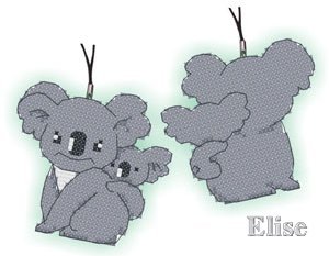 爱丽丝挂件十字绣