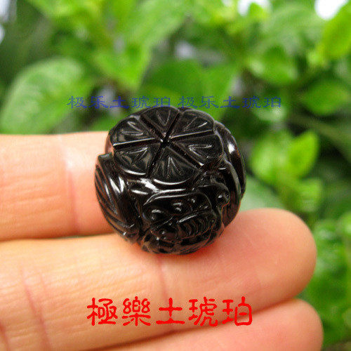 2529天然血珀散珠鼓珠 20.8 天然琥珀散珠 波罗的海 天然血珀