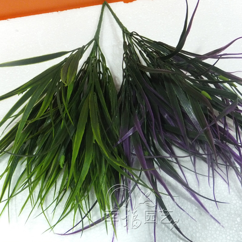 仿真小草兰花草兰叶田园绿色植物