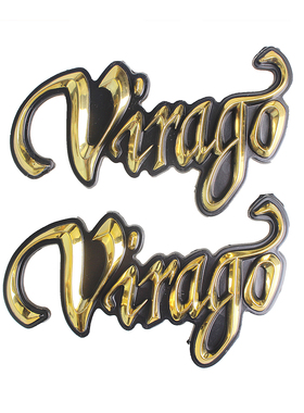 摩托车改装油箱标 适用于雅马哈xv250 XV125 太子车 油箱标