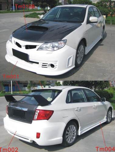 10代翼豹WRX三厢改装STI款前杠\后杠\侧裙大包围2.0R\2.5T