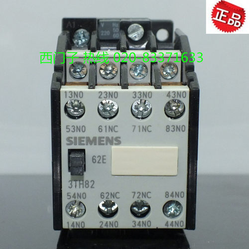 原装正品西门子交流接触器3TH82 62E六开二闭继电器3TH8262-0XM0