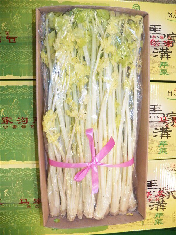马家沟芹菜蔬菜 绿色山东青岛平度特产礼盒年货2斤包邮