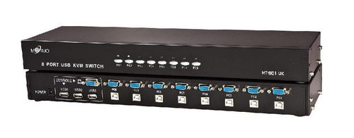 MT-801UK 8口 USB 手动KVM切换器 手动切换器