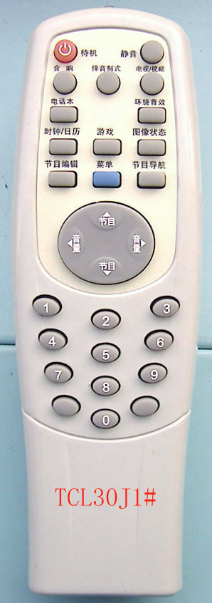 TCL (30J1#) 原装电视机遥控器.A
