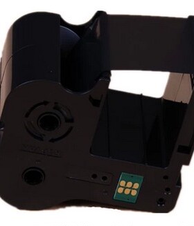 硕方标牌机色带SP300 黑色色带SP-R130B铭牌 SP600证卡彩色打印带