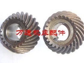杭州启新机床XQ6225、XQ6230铣床螺旋伞齿轮 40013 40017杭铣配件