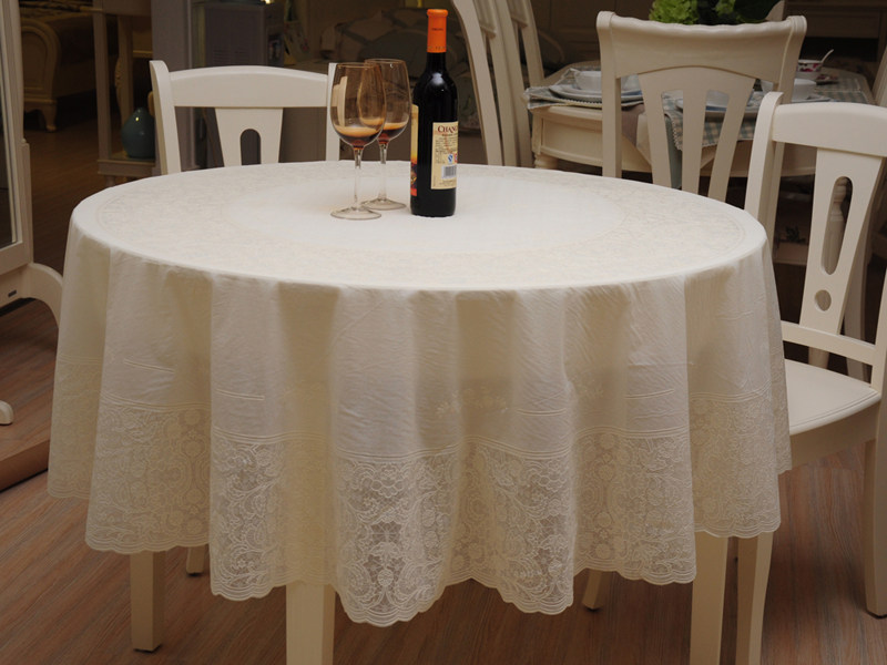 180特价包邮蕾丝免洗餐桌布塑料PVC圆桌田园台布裁剪烫金防水透明,居家布艺,桌布,淘宝优惠券,粉丝福利购,淘宝优惠卷