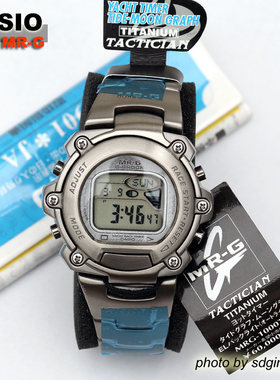 稀少CASIO卡西欧G-SHOCK MR-G MRG-1000T-8 深海zha弹 全新结束