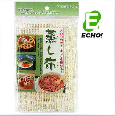 日本ECHO纯棉蒸布 蒸笼布笼屉布屉布 蒸饺布 蒸包子饺子用