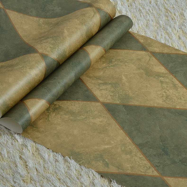 Retro Diamond lattice American style rural AB Black and white wallpaper Cafe wallpaper bar wallpaper Renovationin the Decoration main material , Wallpaper ,  PVC Wallpaper  category - from Buy2taobao.com to provide professional Taobao agent buy service