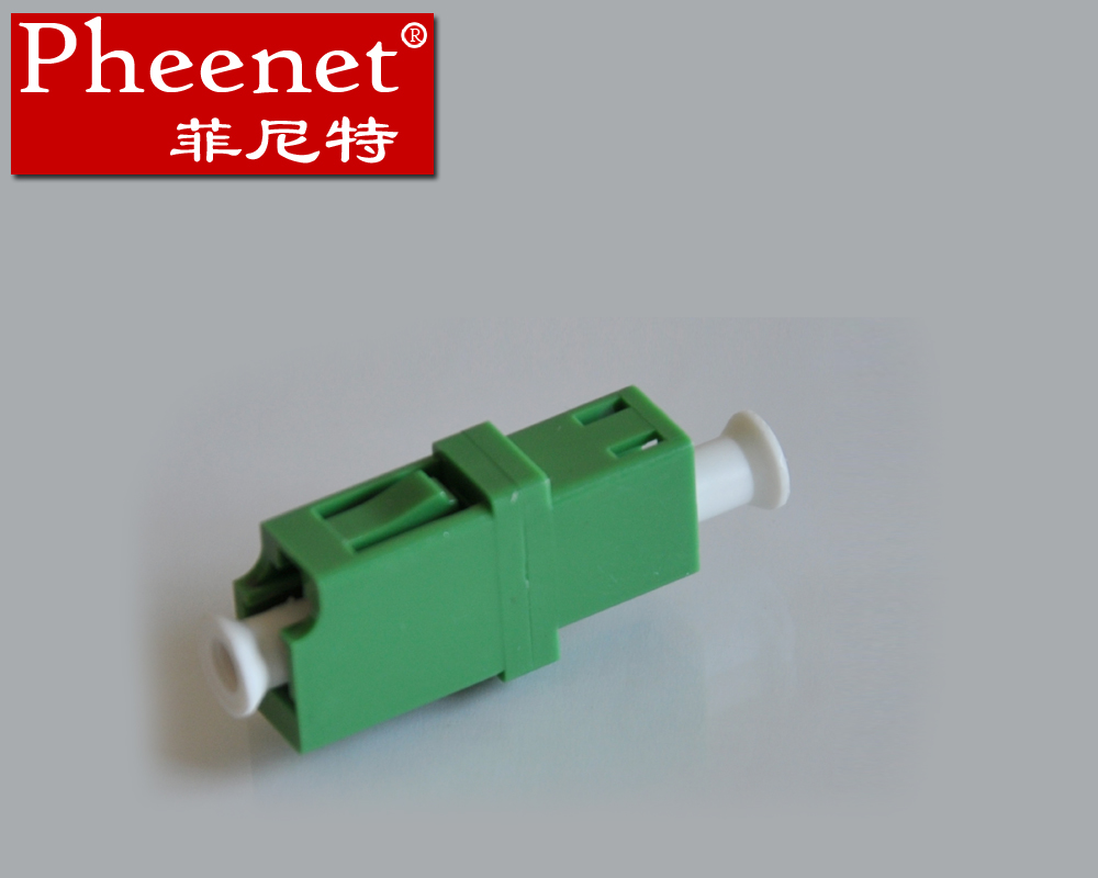 广电专用单工光纤法兰盘耦合适配连接器APCLC菲尼特Pheenet