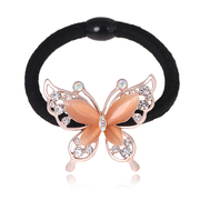 Mail compose good hair jewelry Korea rhinestones tiara butterfly Ring rope end flower hair band band