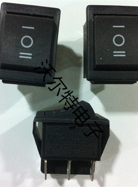 特价促销优质 KCD4双刀6脚3档 XW-604AB3 大型翘板 波形 船型开关