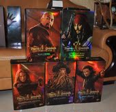 hottoys 加勒比海盗章鱼船长威廉伊丽莎白酋长萧峰魔盗王