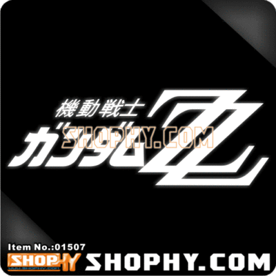 3m踏板车高达反光贴