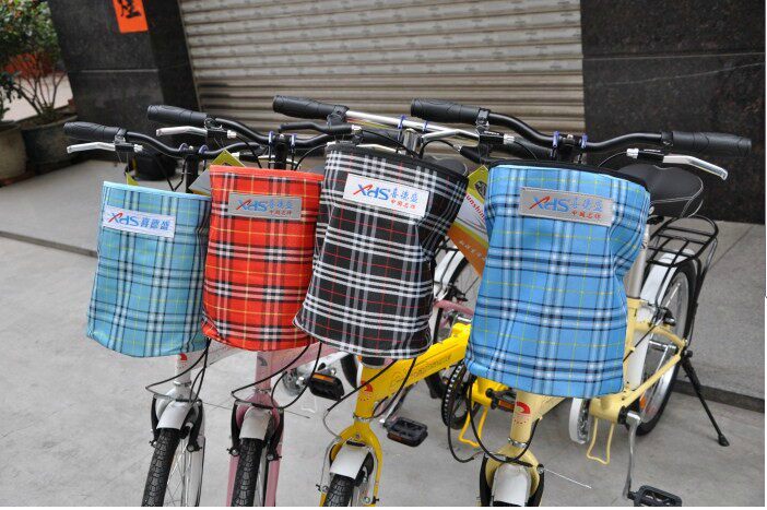 Panier pour vélo en toile - Ref 2259440 Image 1