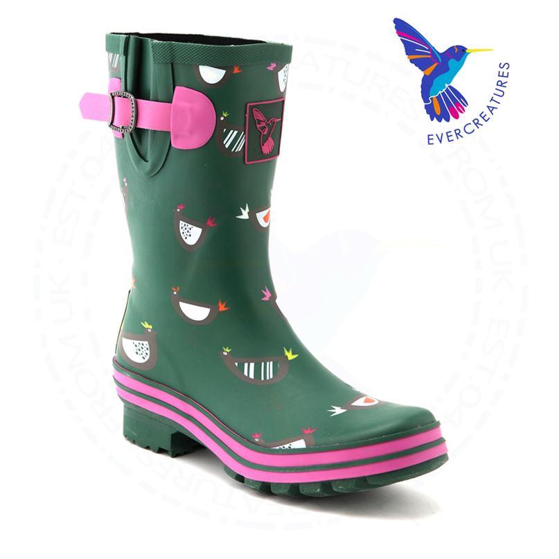 Chaussures en caoutchouc jeunesse, vieux 18-40 ans,  EVERCREATURES campagne - Ref 930966 Image 1