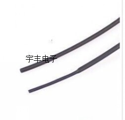 Φ3.5MM 热缩管 黑色 热收缩管 电缆连接 3.5mm热缩套管 DIY 沃尔