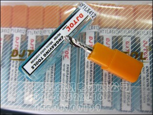 DJTOL戴杰特雕刻进口单刃螺旋铣刀AY1LX412  4mm* 12mm柄径4mm