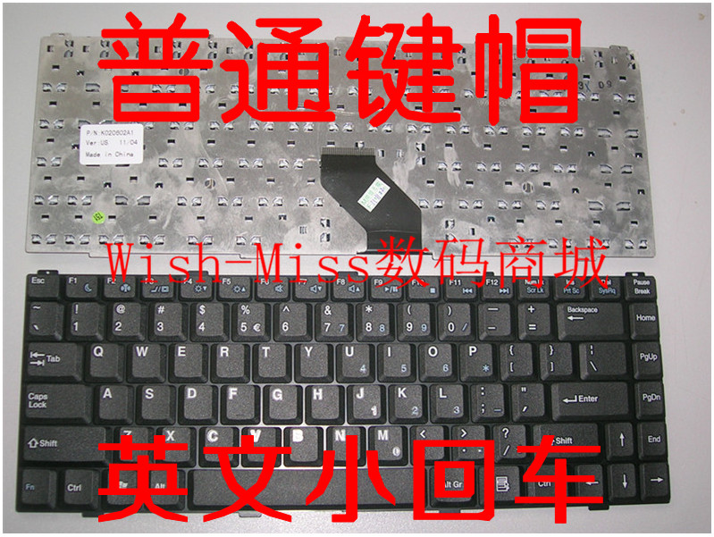 适用 戴尔 DELL 1425 1427 1428 FT02 笔记本键盘