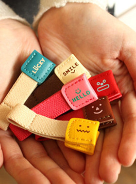 韩版简约cable winder理线器可爱数据线整理器 耳机绕线器内含2个