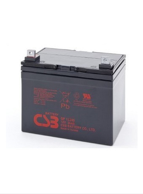 CSB蓄电池 12V34AH GP12340 12V34AH 电瓶 UPS电池  UPS电源电池