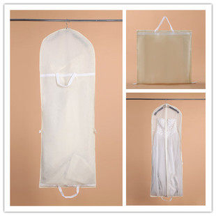婚纱袋子防尘罩无纺布婚纱礼服防尘套防尘罩1.5米单面透明 新款