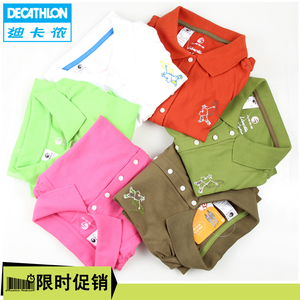 29.9元包邮 DECATHLON 迪卡侬 INESIS 女款高尔夫POLO衫